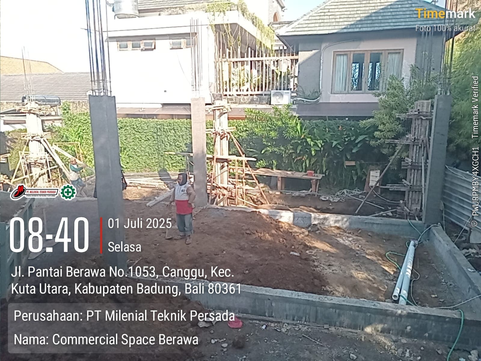 Construction progress - July 1, 2025 - 08:40