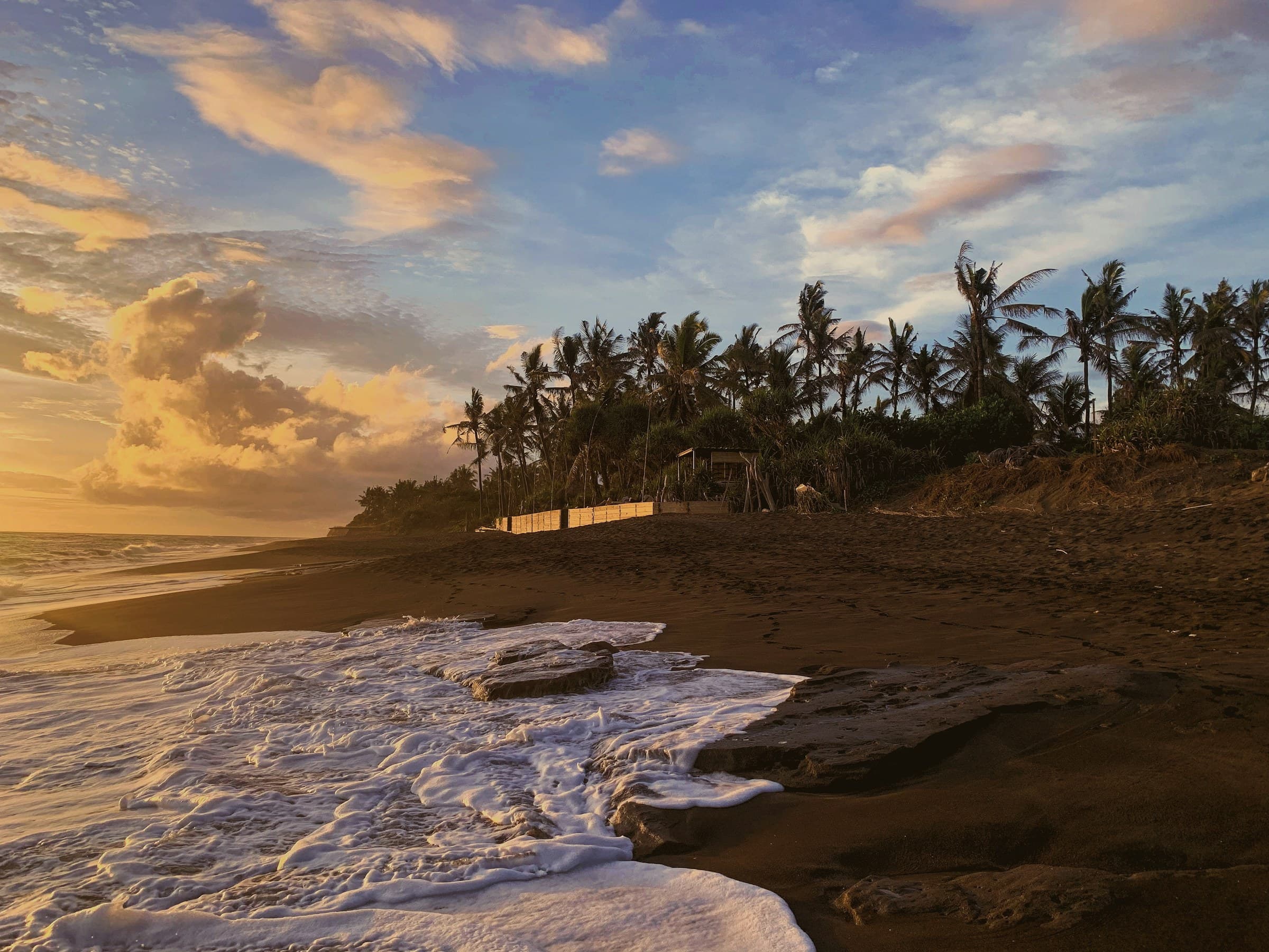 Bali west coast at sunset, used as regional lifestyle imagery